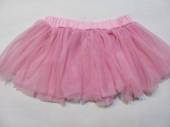 více - 2801 Tylová sukýnka na karneval sv.růžová  GEORGE  18-24m  