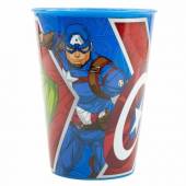 více - Plastová sklenička Avengers  v.10cm