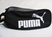více - 2003 Pouzdro na pánské kopačky černo-šedé s logem   PUMA   36 x 15 x 14