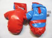 více - 1804 Jako nové dětské boxerské rukavice   dl. 22cm