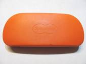 více - 3004 Pevné pouzdro na brýle oranžové  16 x 7cm