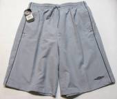 více - Kraťasy se síťovanou vložkou / trenkoplavky sv.šedé  UMBRO   v.XXL