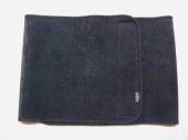 více - 0705 Fitnes neoprenový pás na suchý zip černý   v.25cm