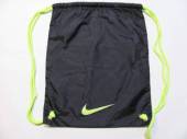 více - 1606 Šusťákový pytel na záda černý s neonovým nápisem   NIKE   33 x 40cm