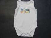 více - 2406 Tílkové body smetanové s vyšitým nápisem   NEXT   9-12m
