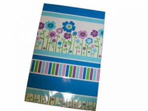 zvětšit obrázek - Dárkový sáček květovaný - modrý