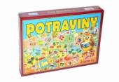více - POTRAVINY - 4 naučně-logické hry