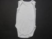 více - 1808 Tílkové body bílé  9-12m